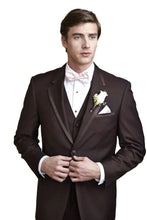 Load image into Gallery viewer, Brown Edge Tuxedo Jacket