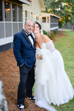 Load image into Gallery viewer, Navy Venice Tuxedo Jacket