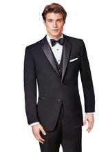 Load image into Gallery viewer, Black Parker Tuxedo Jacket