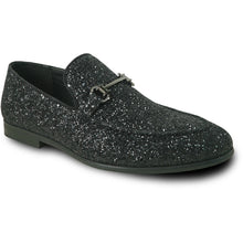 Load image into Gallery viewer, Black Sparkle Loafer
