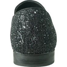 Load image into Gallery viewer, Black Sparkle Loafer