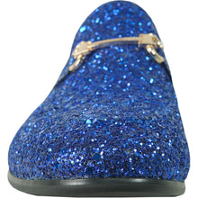 Load image into Gallery viewer, Blue Sparkle Loafer