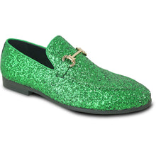 Load image into Gallery viewer, Green Sparkle Loafer