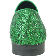 Load image into Gallery viewer, Green Sparkle Loafer