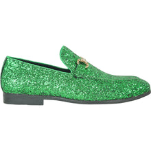 Load image into Gallery viewer, Green Sparkle Loafer