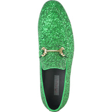Load image into Gallery viewer, Green Sparkle Loafer