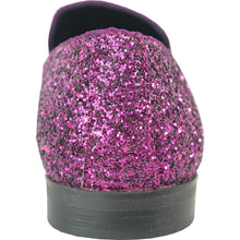 Load image into Gallery viewer, Purple Sparkle Loafer