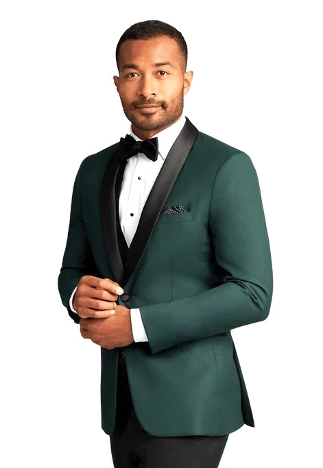 Hunter Green Tuxedo Jacket