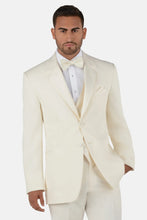 Load image into Gallery viewer, &quot;Roma&quot; Ivory Tuxedo Jacket