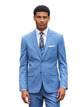 Load image into Gallery viewer, Marine Blue Suit Jacket