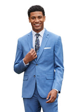 Load image into Gallery viewer, Marine Blue Suit Jacket