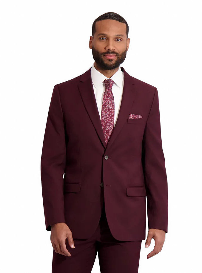 Burgundy Suit Jacket