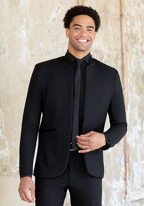 Black Mirage Tuxedo Jacket