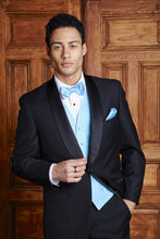 Load image into Gallery viewer, &quot;Seville&quot; Black Tuxedo Jacket