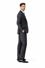 Load image into Gallery viewer, Man wearing a gray suit on a white background