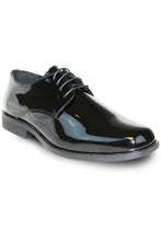 Load image into Gallery viewer, Black Gloss Tuxedo Shoes
