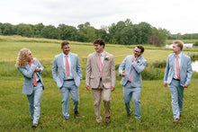 Load image into Gallery viewer, Oxford Blue Suit Jacket