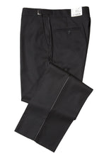 Load image into Gallery viewer, Black Tuxedo Pants (Pleated)