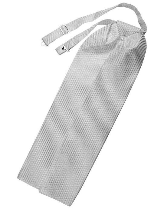 Silver Venetian Ascot - Tuxedo Club