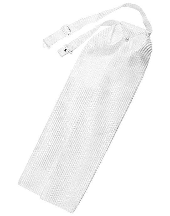 White Venetian Ascot - Tuxedo Club