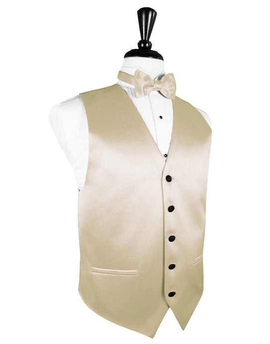 Bamboo Vitro Satin Vest - Tuxedo Club