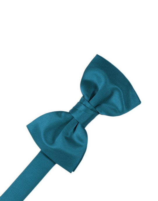 Oasis Solid Satin Bowtie - Tuxedo Club