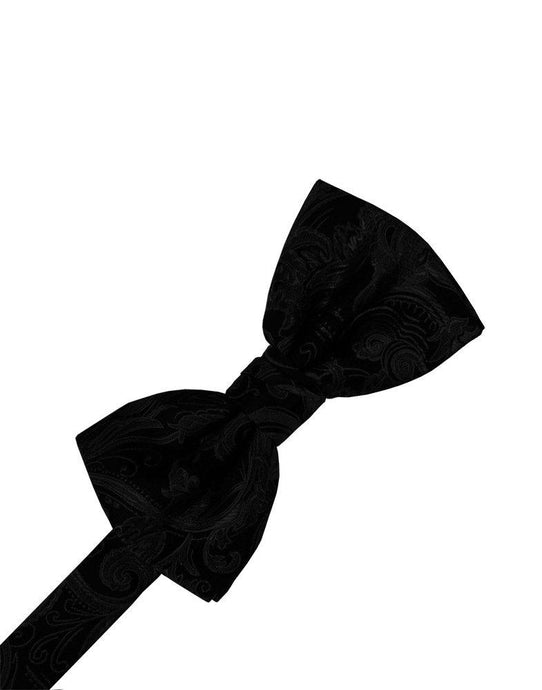 Black Tapestry Bowtie - Tuxedo Club