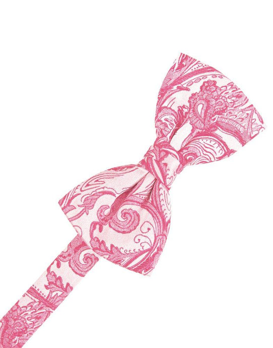 Bubblegum Tapestry Bowtie - Tuxedo Club
