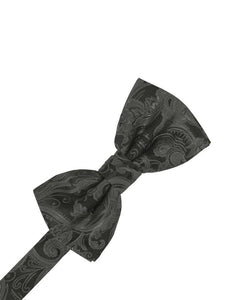 Charcoal Tapestry Bowtie - Tuxedo Club