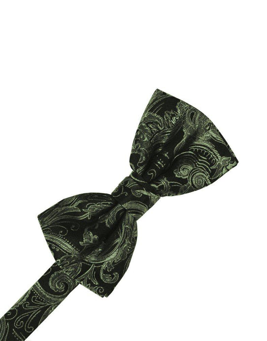 Fern Tapestry Bowtie - Tuxedo Club