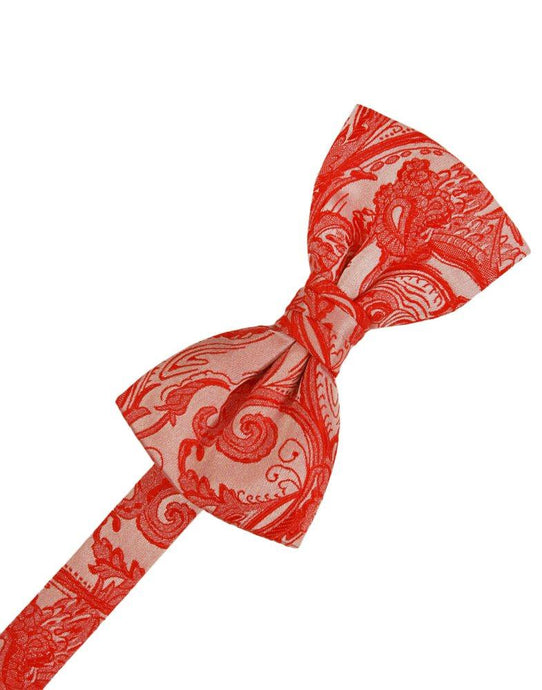 Persimmon Tapestry Bowtie - Tuxedo Club