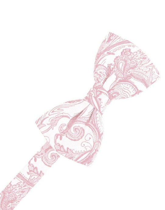 Pink Tapestry Bowtie - Tuxedo Club