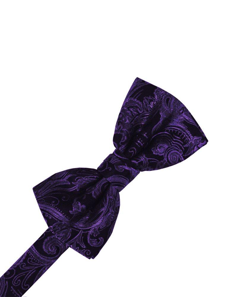 Purple Tapestry Bowtie - Tuxedo Club