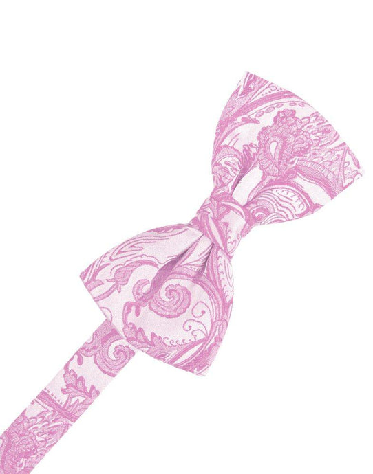 Rose Petal Tapestry Bowtie - Tuxedo Club