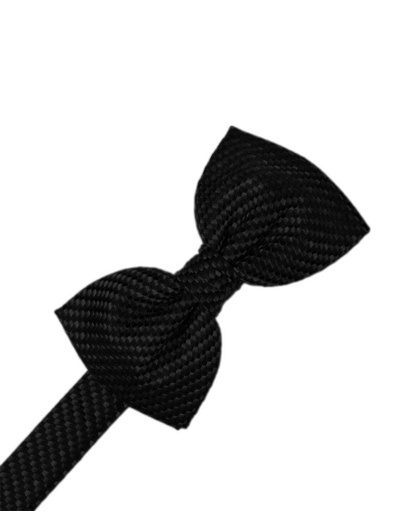 Black Venetian Bowtie - Tuxedo Club