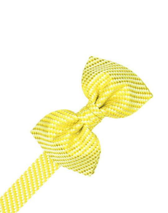Lemon Venetian Bowtie - Tuxedo Club