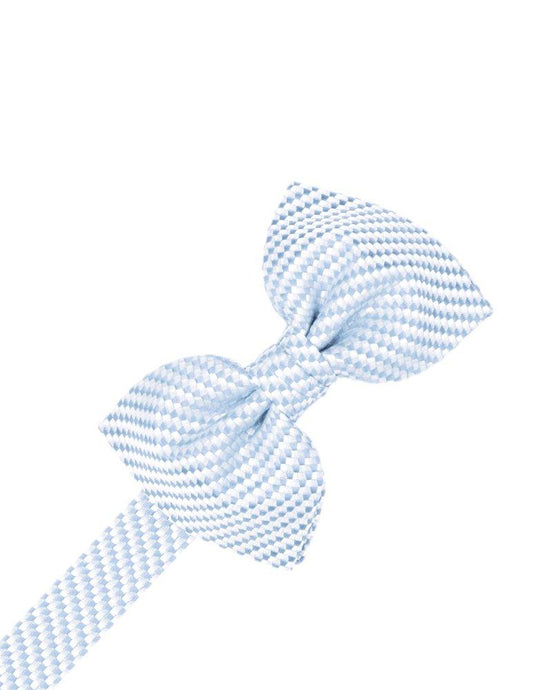 Powder Blue Venetian Bowtie - Tuxedo Club