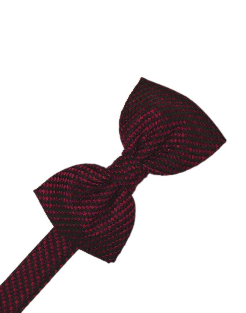 Wine Venetian Bowtie - Tuxedo Club