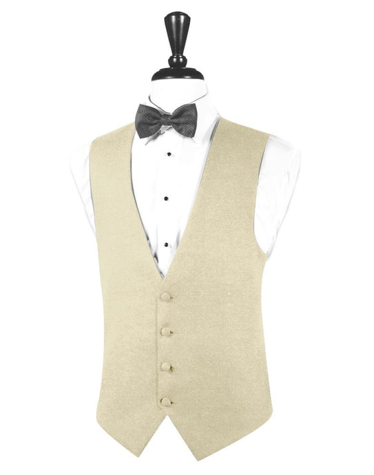 Tan Aspen Super 150's Vest - Tuxedo Club