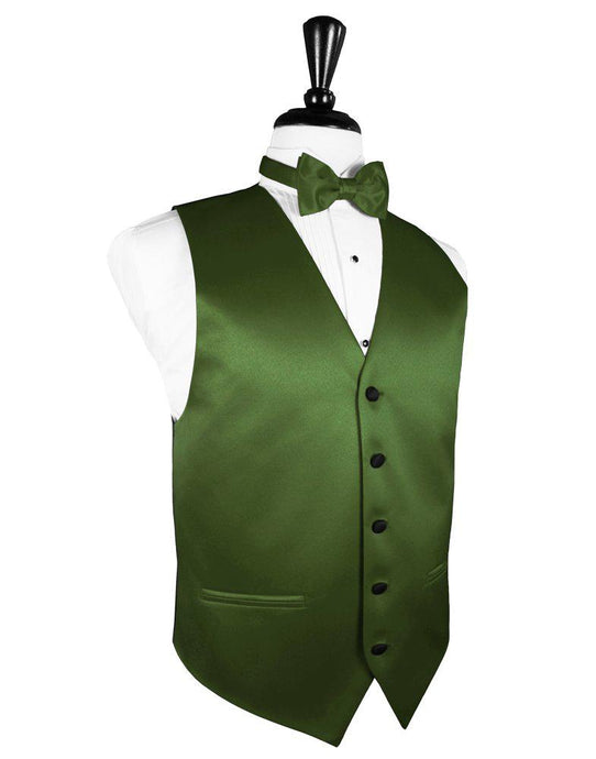 Clover Vitro Satin Vest - Tuxedo Club