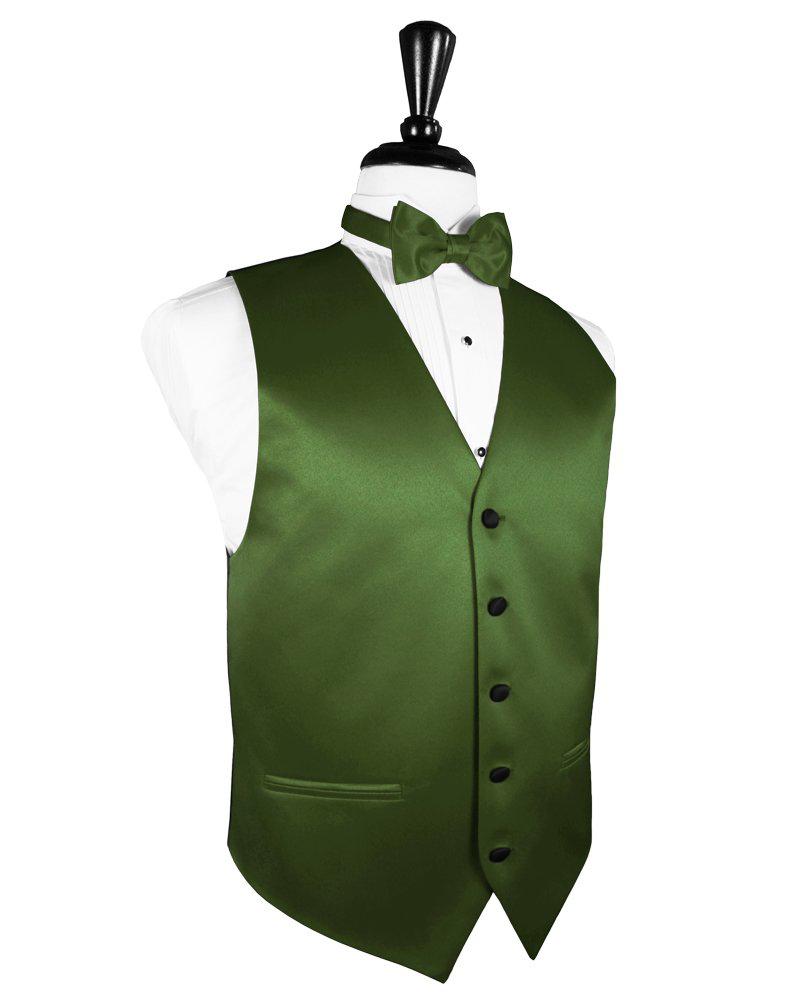 Clover Vitro Satin Vest - Tuxedo Club