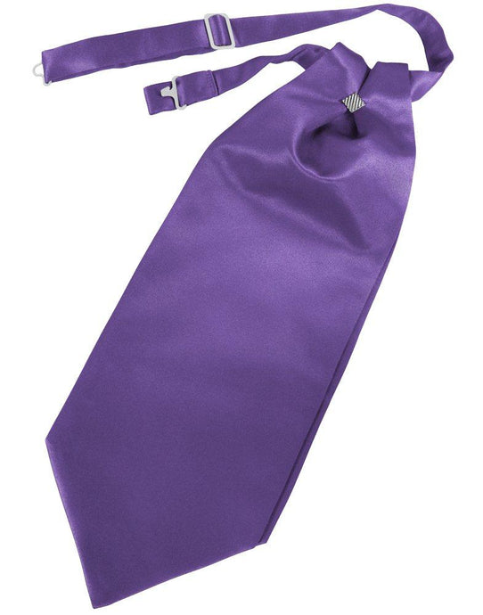 Freesia Solid Satin Cravat - Tuxedo Club