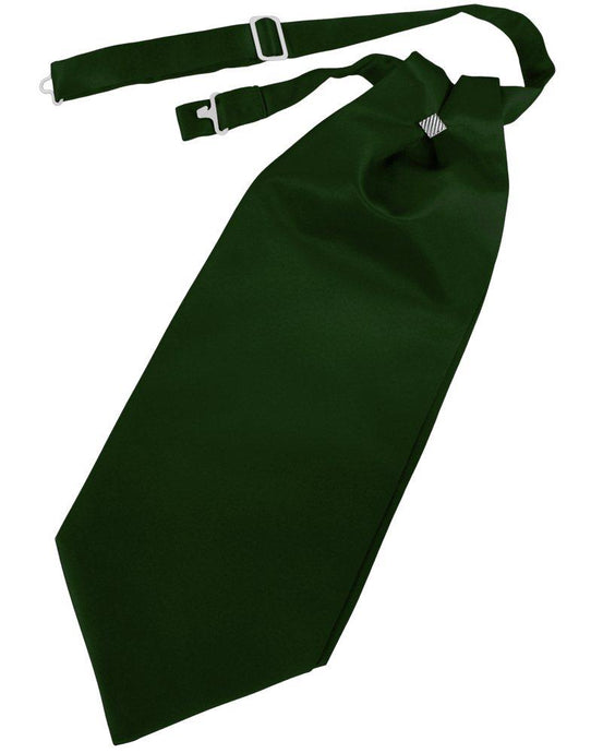 Holly Solid Satin Cravat - Tuxedo Club