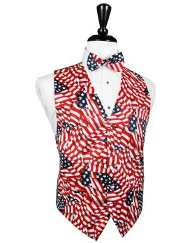 American Flag Vest - Tuxedo Club