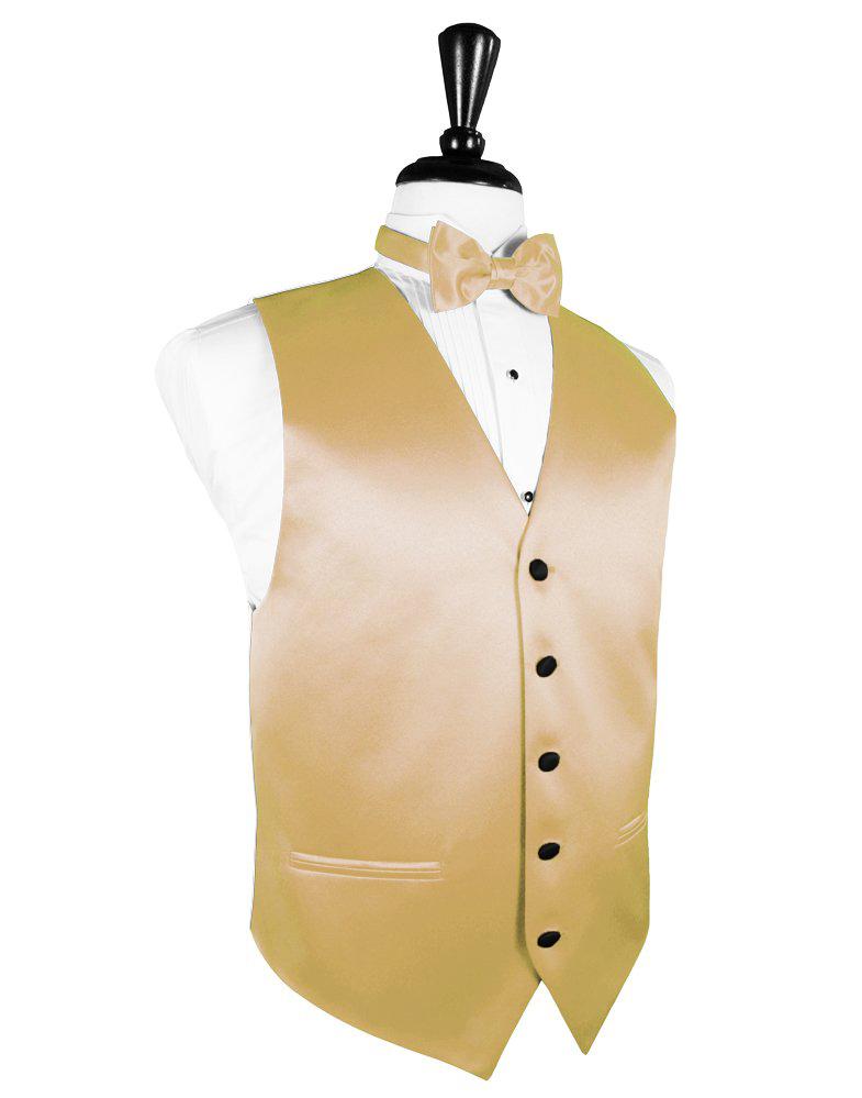 Harvest Maize Vitro Satin Vest - Tuxedo Club