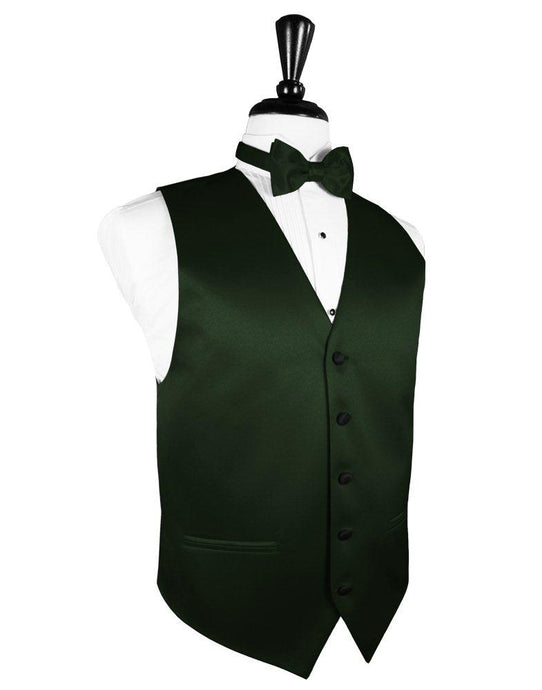 Holly Vitro Satin Vest - Tuxedo Club