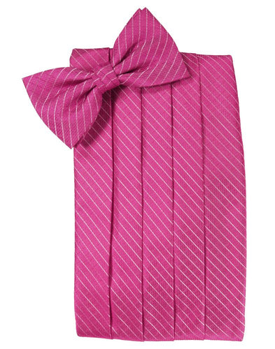 Fuchsia Palermo Cummerbund - Tuxedo Club