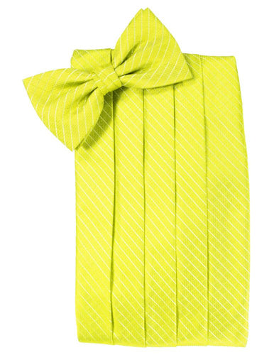 Lemon Palermo Cummerbund - Tuxedo Club