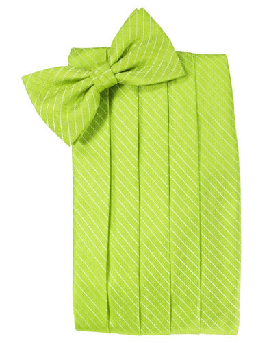 Lime Palermo Cummerbund - Tuxedo Club