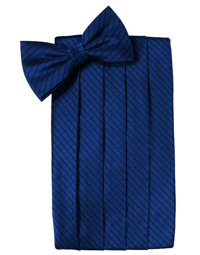 Royal Blue Palermo Cummerbund - Tuxedo Club